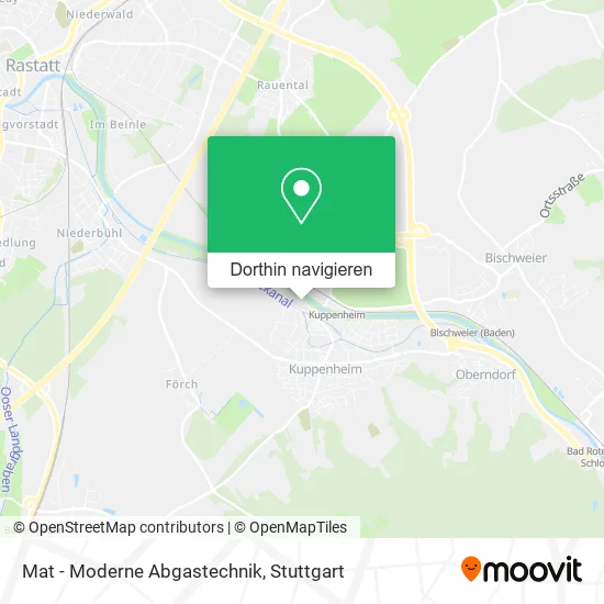 Mat - Moderne Abgastechnik Karte