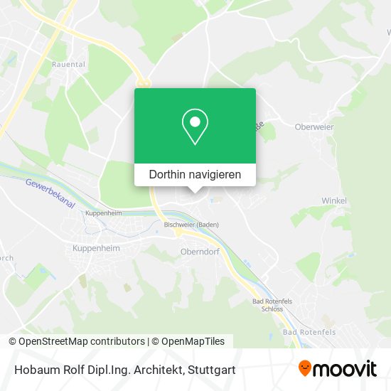 Hobaum Rolf Dipl.Ing. Architekt Karte