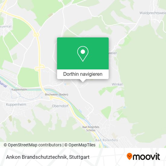 Ankon Brandschutztechnik Karte