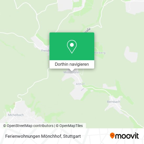 Ferienwohnungen Mönchhof Karte