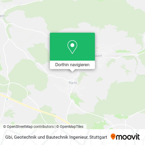 Gbi, Geotechnik und Bautechnik Ingenieur Karte