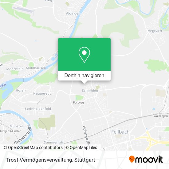 Trost Vermögensverwaltung Karte