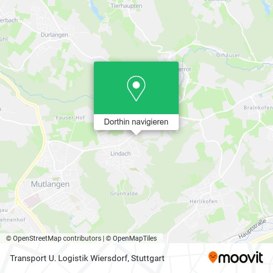 Transport U. Logistik Wiersdorf Karte