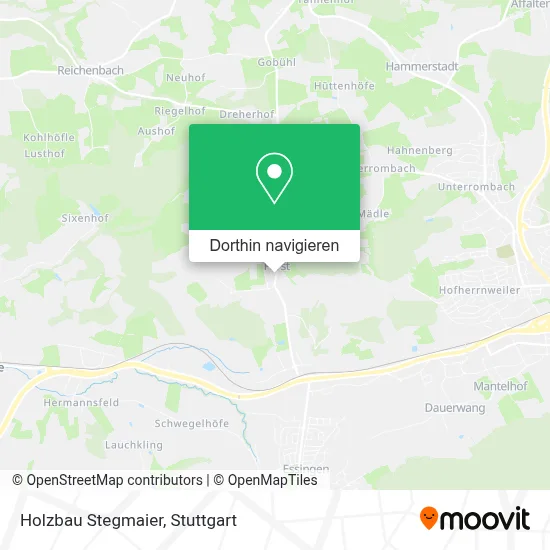 Holzbau Stegmaier Karte