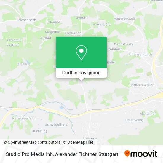 Studio Pro Media Inh. Alexander Fichtner Karte