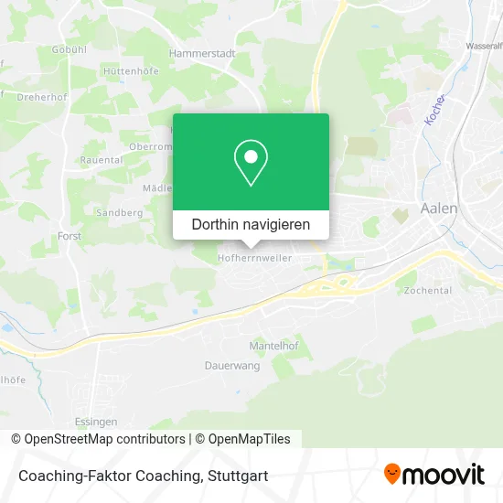 Coaching-Faktor Coaching Karte