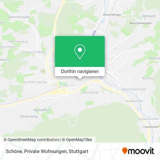 Schöne, Private Wohnungen Karte