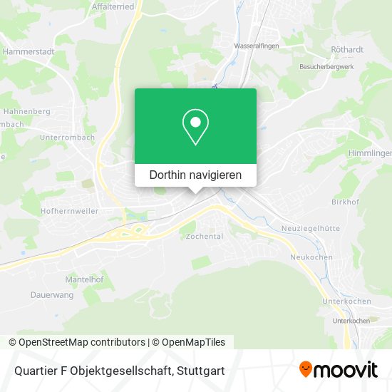 Quartier F Objektgesellschaft Karte