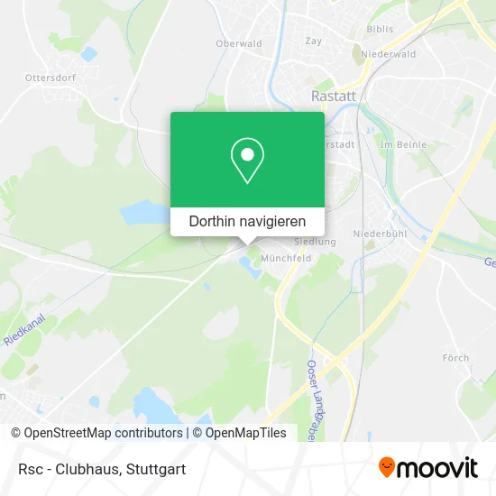 Rsc - Clubhaus Karte