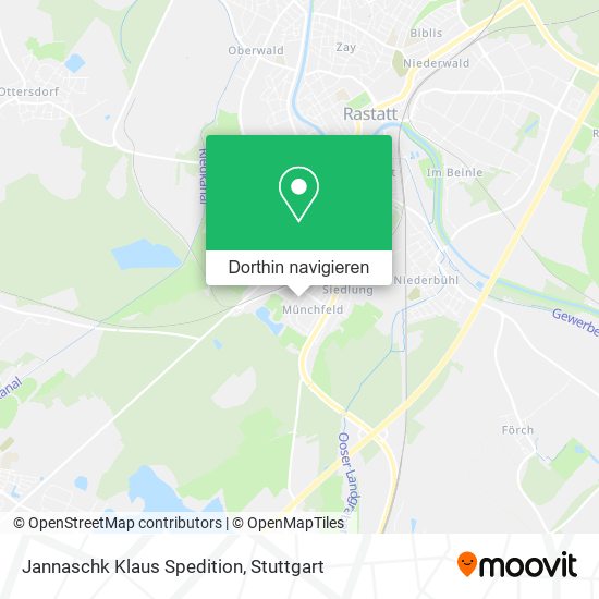 Jannaschk Klaus Spedition Karte