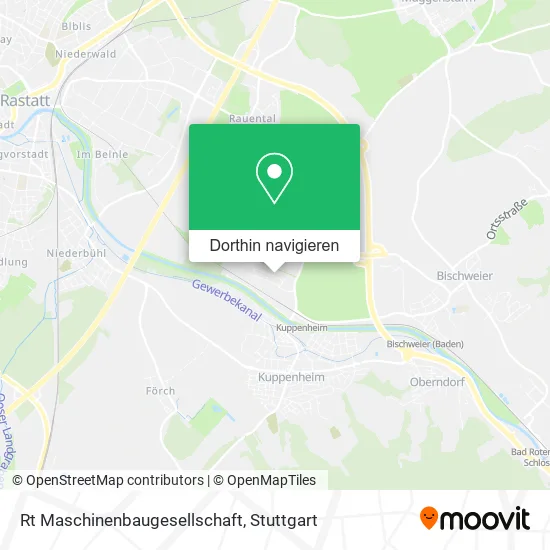 Rt Maschinenbaugesellschaft Karte