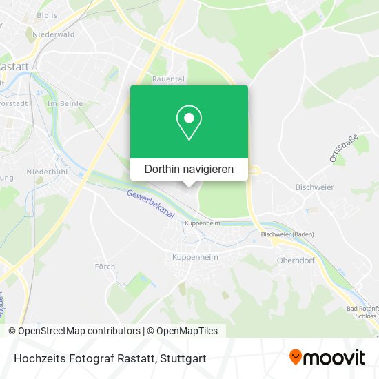 Hochzeits Fotograf Rastatt Karte