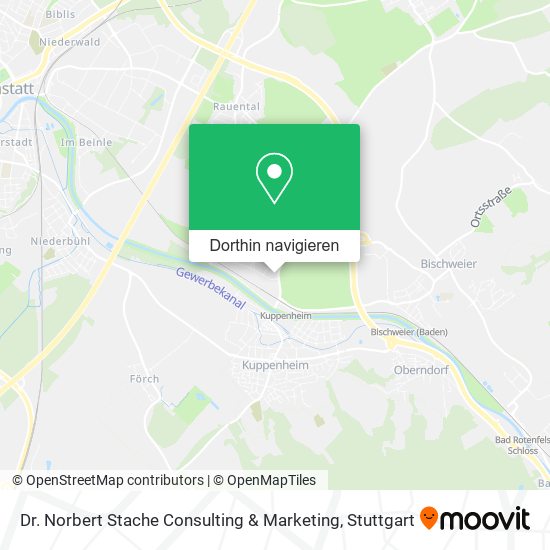 Dr. Norbert Stache Consulting & Marketing Karte