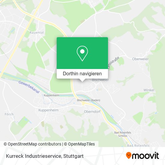 Kurreck Industrieservice Karte