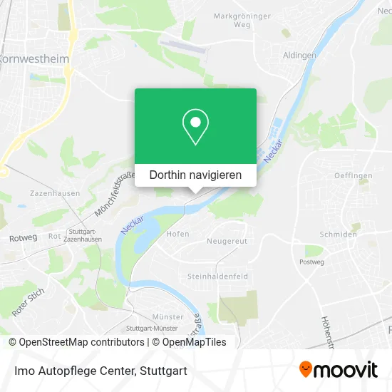 Imo Autopflege Center Karte