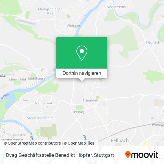 Dvag Geschäftsstelle Benedikt Höpfer Karte