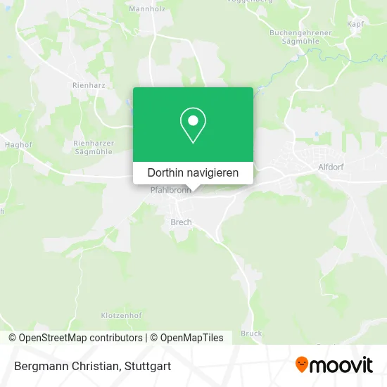 Bergmann Christian Karte