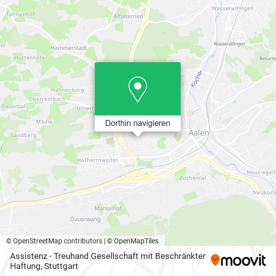 Assistenz - Treuhand Gesellschaft mit Beschränkter Haftung Karte