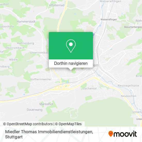 Miedler Thomas Immobiliendienstleistungen Karte