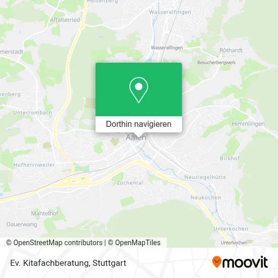 Ev. Kitafachberatung Karte