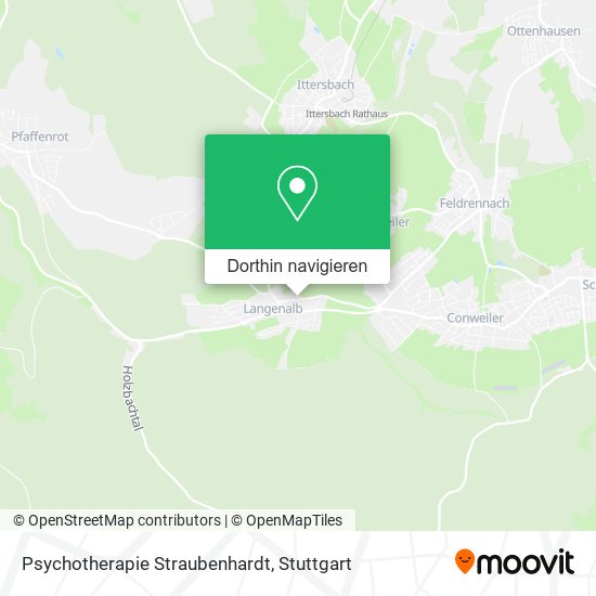 Psychotherapie Straubenhardt Karte