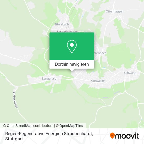 Reges-Regenerative Energien Straubenhardt Karte