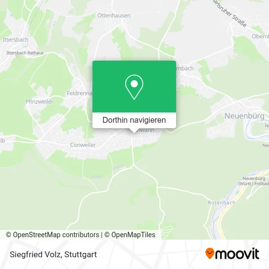 Siegfried Volz Karte