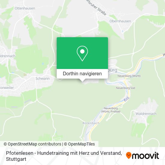 Pfotenlesen - Hundetraining mit Herz und Verstand Karte
