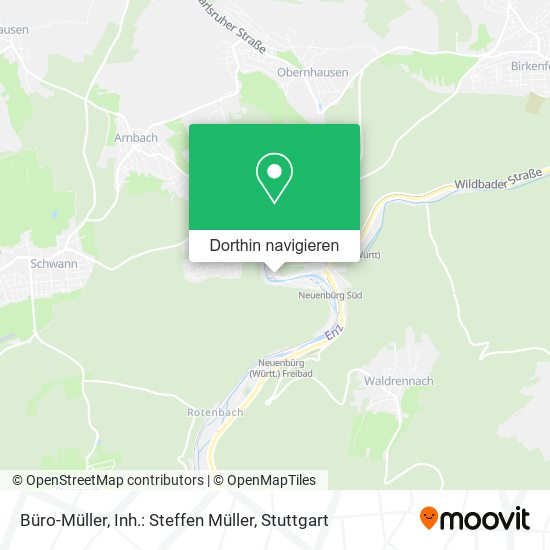 Büro-Müller, Inh.: Steffen Müller Karte