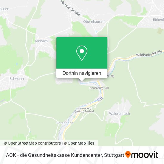 AOK - die Gesundheitskasse Kundencenter Karte