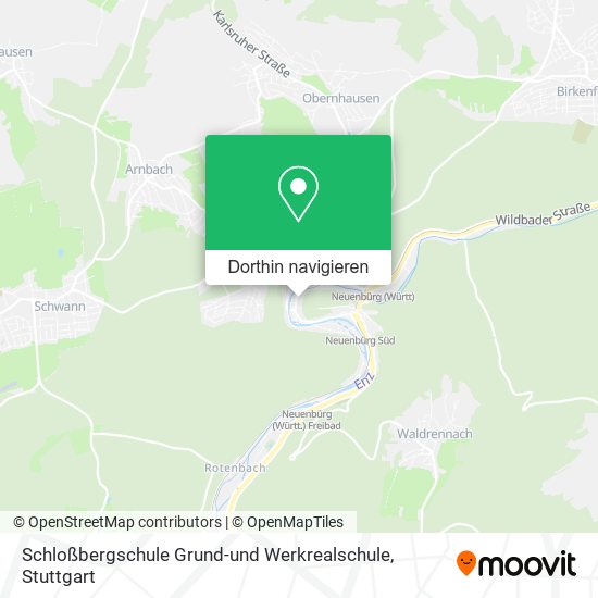Schloßbergschule Grund-und Werkrealschule Karte