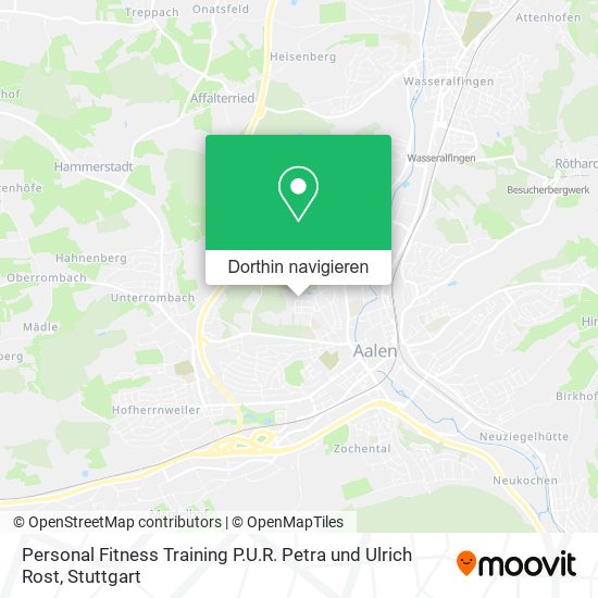 Personal Fitness Training P.U.R. Petra und Ulrich Rost Karte