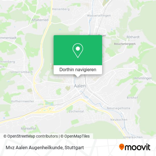 Mvz Aalen Augenheilkunde Karte