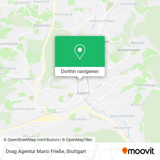 Dvag Agentur Mario Frieße Karte