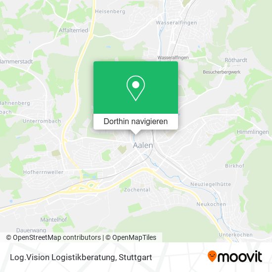 Log.Vision Logistikberatung Karte