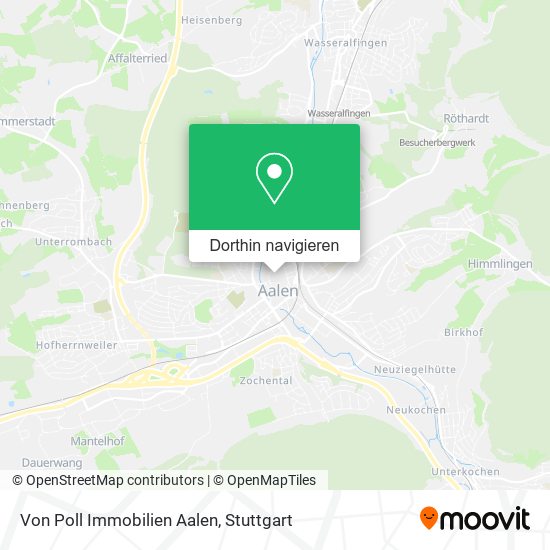 Von Poll Immobilien Aalen Karte