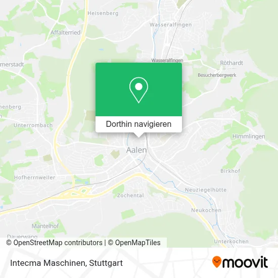 Intecma Maschinen Karte