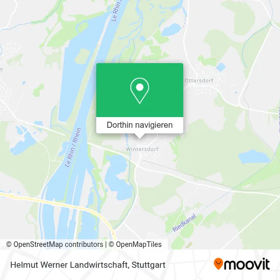 Helmut Werner Landwirtschaft Karte