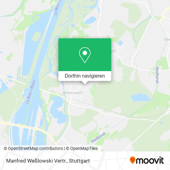 Manfred Weßlowski Vertr. Karte
