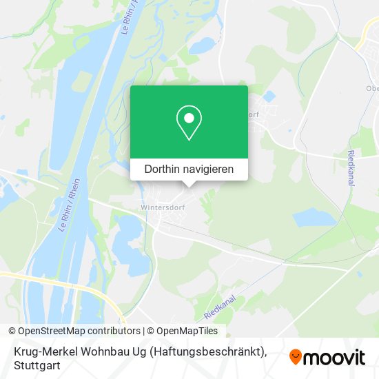 Krug-Merkel Wohnbau Ug (Haftungsbeschränkt) Karte