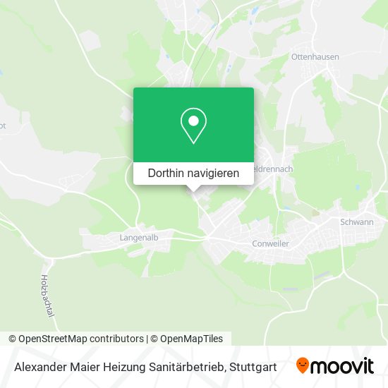 Alexander Maier Heizung Sanitärbetrieb Karte