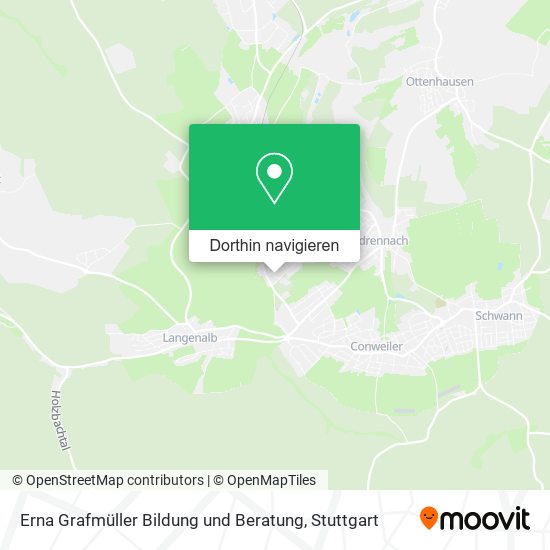 Erna Grafmüller Bildung und Beratung Karte