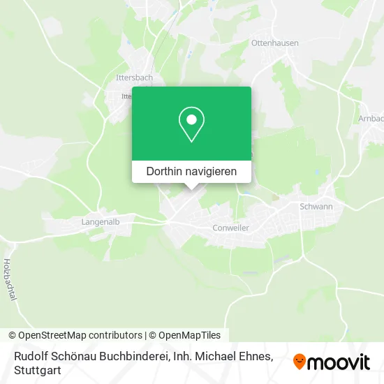 Rudolf Schönau Buchbinderei, Inh. Michael Ehnes Karte