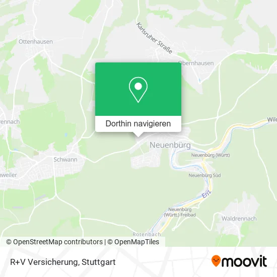 R+V Versicherung Karte