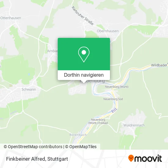 Finkbeiner Alfred Karte