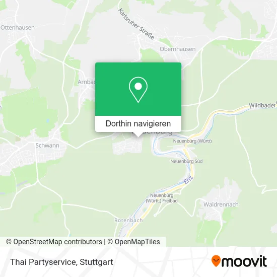 Thai Partyservice Karte