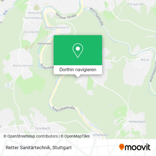 Retter Sanitärtechnik Karte