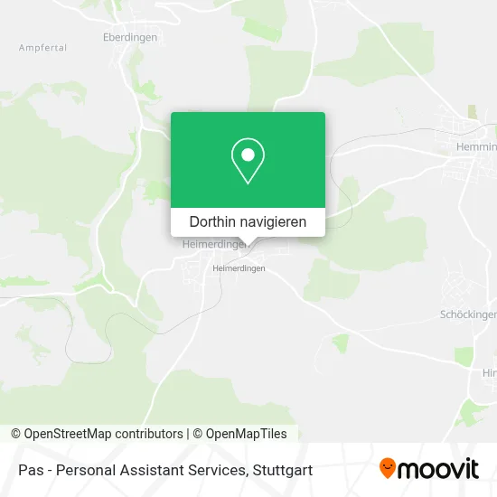 Pas - Personal Assistant Services Karte