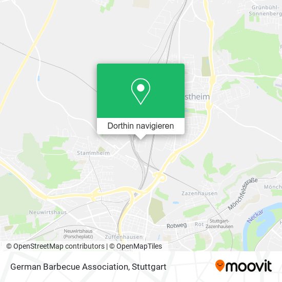 German Barbecue Association Karte
