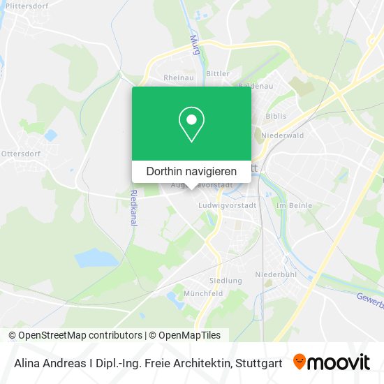 Alina Andreas I Dipl.-Ing. Freie Architektin Karte